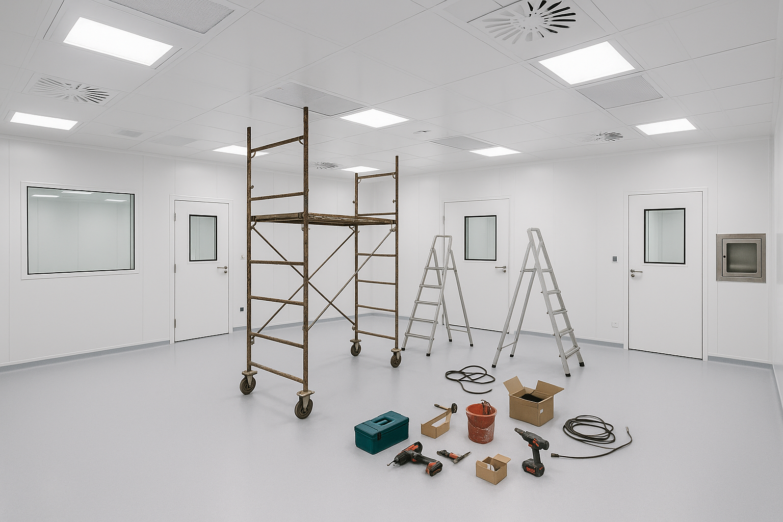 Pharmaceutical Cleanroom Construction